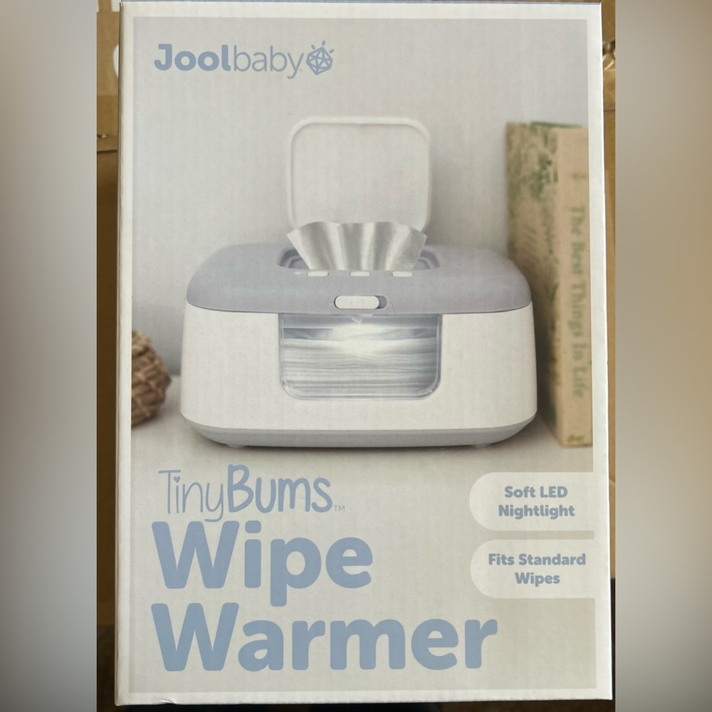 Joolbaby TinyBums Wipe Warmer with Soft LED Nightlight